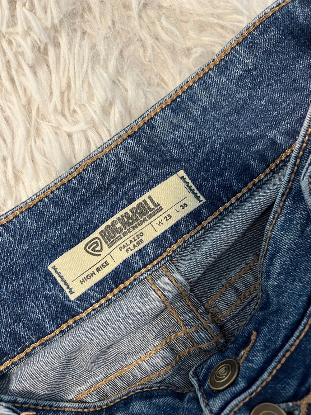 Rock & Roll Denim W25 L36 - Picture 6 of 8